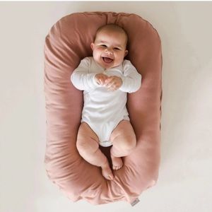 Snuggle Me Organic Lounger with cover in Gumdrop pink